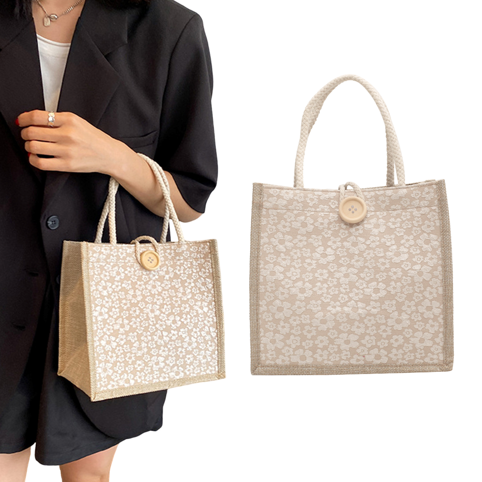 Japanese Style Linen Tote Bag  – Linen Bag Bulk Bewertung und Preis
