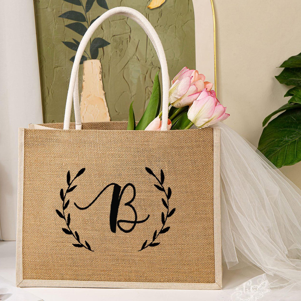 Eco Friendly Jute Tote Bag Per – Linen Bag Bulk Bewertung und Preis