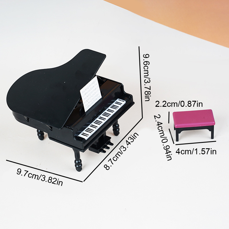 1:12 Dollhouse Miniature Piano – Sustainable Living Products Bewertung und Preis