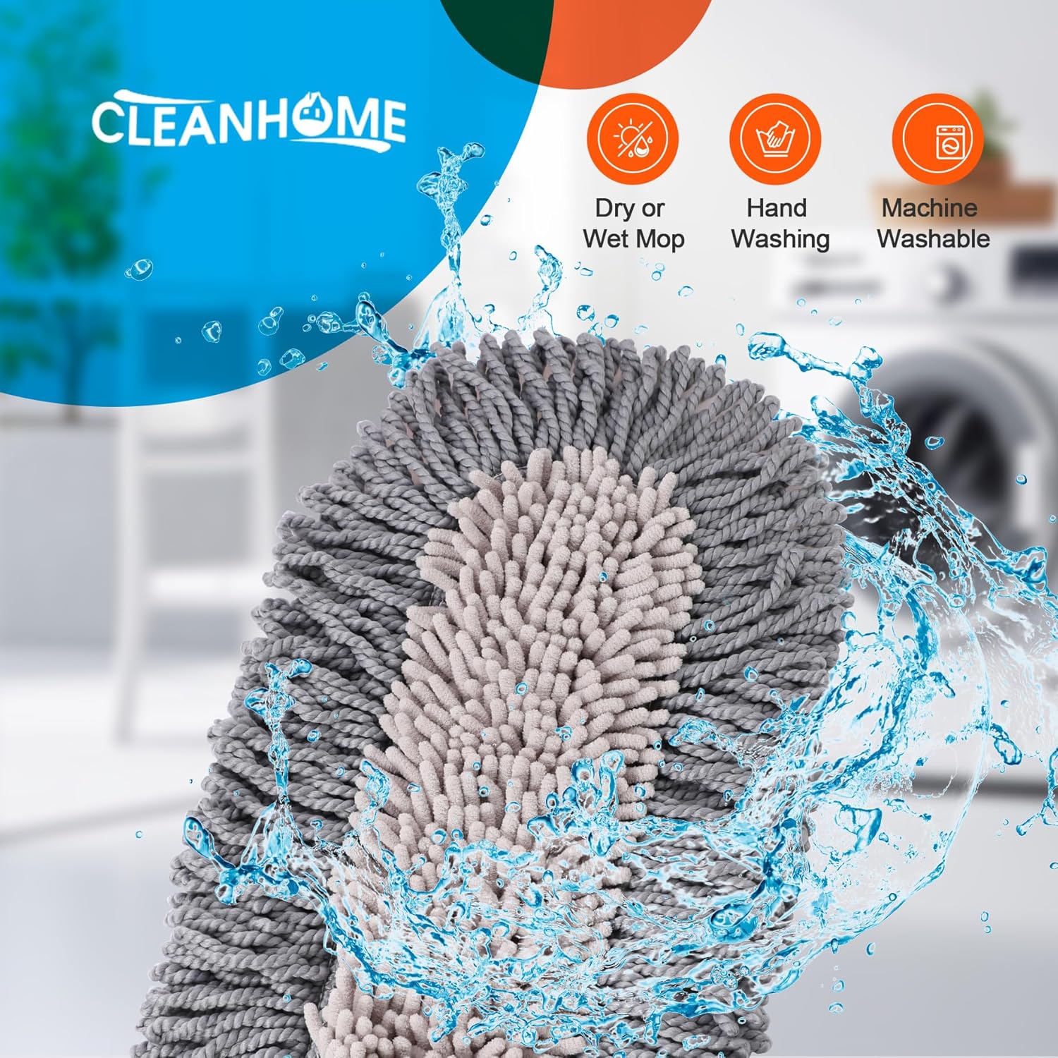 Microfiber Dust Mop Replacemen – Cloth Pad Reusable Bewertung und Preis