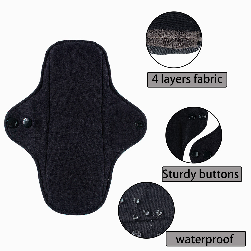 4pcs Full Cotton Mama Cloth Ni – Cloth Pad Reusable Bewertung und Preis