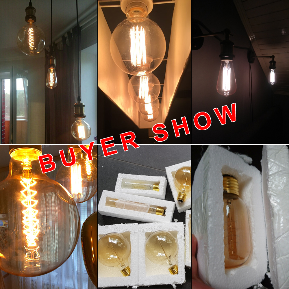E27 Retro Edison Bulb 220V 40W – Sustainable Living Products Bewertung und Preis