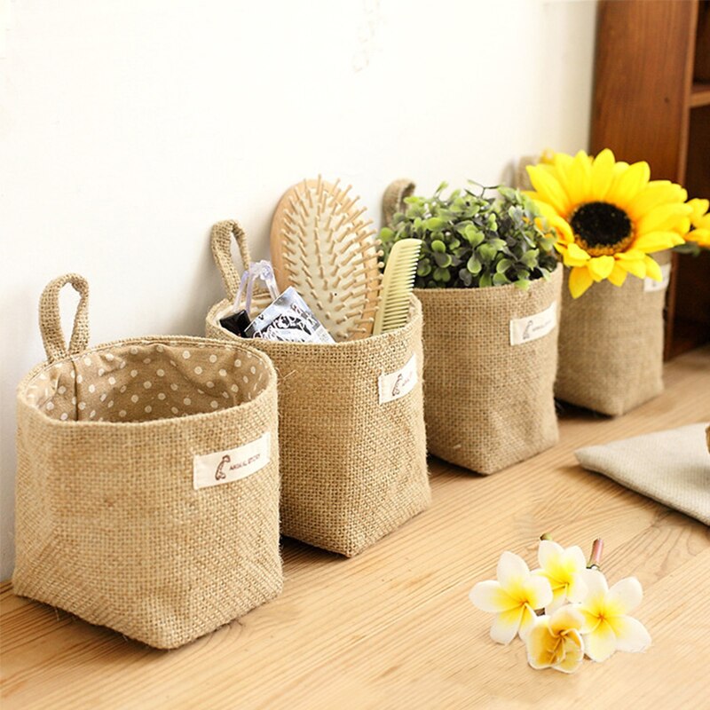 Nordic Style Small Hanging Wal – Linen Bag Bulk Bewertung und Preis