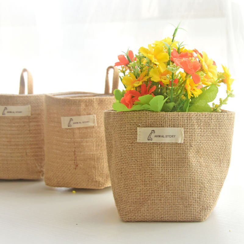 Nordic Style Small Hanging Wal – Linen Bag Bulk Bewertung und Preis