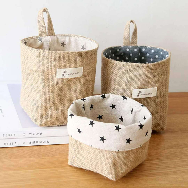 Jute Cotton Linen Storage Bag  – Linen Bag Bulk Bewertung und Preis
