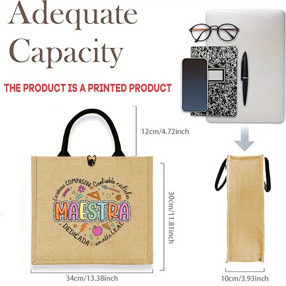 Funny Día Del Maestro De Españ – Linen Bag Bulk Bewertung und Preis