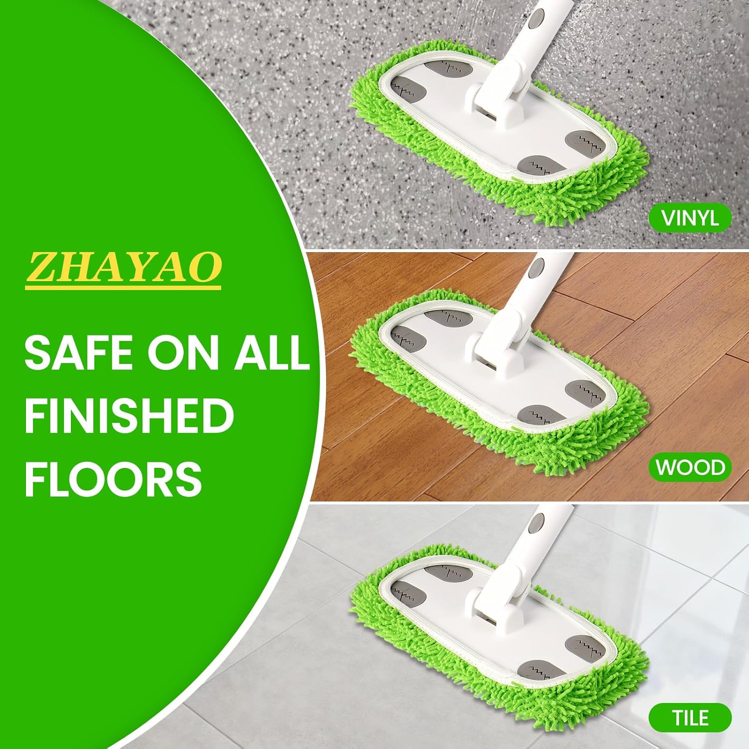 Reusable Microfiber Floor Mop  – Cloth Pad Reusable Bewertung und Preis
