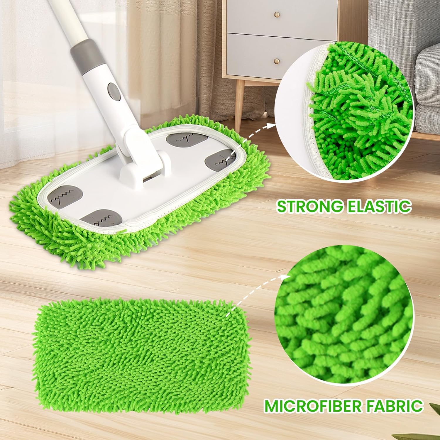 Reusable Microfiber Floor Mop  – Cloth Pad Reusable Bewertung und Preis