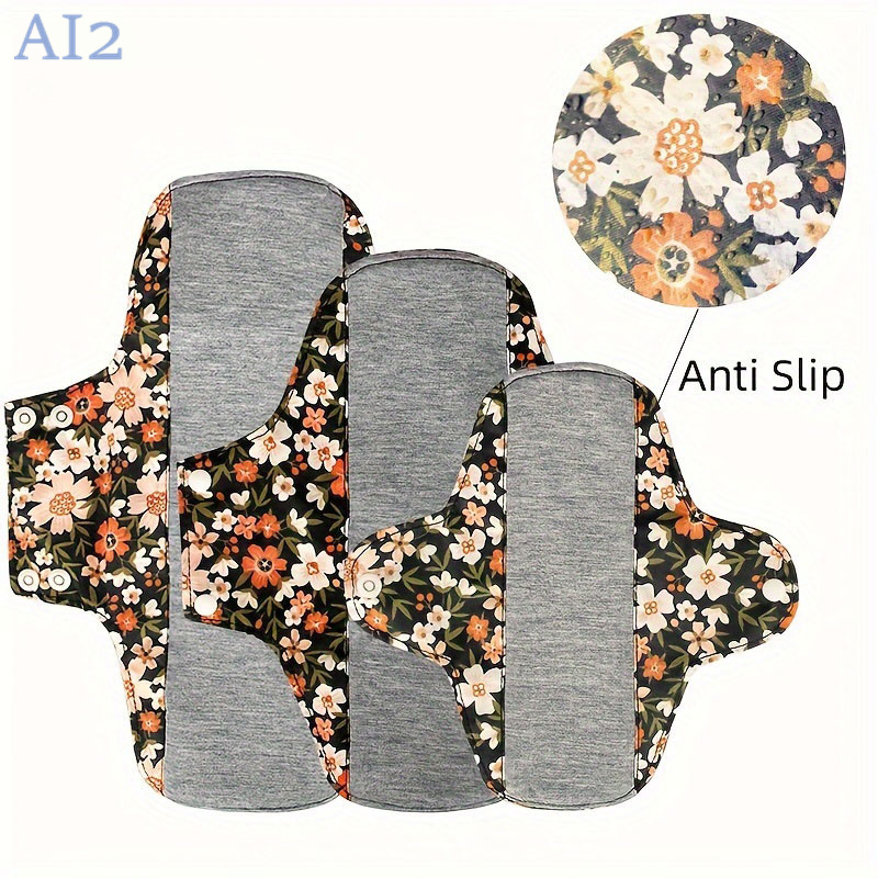 3PCS Anti-Slip Reusable Sanita – Cloth Pad Reusable Bewertung und Preis