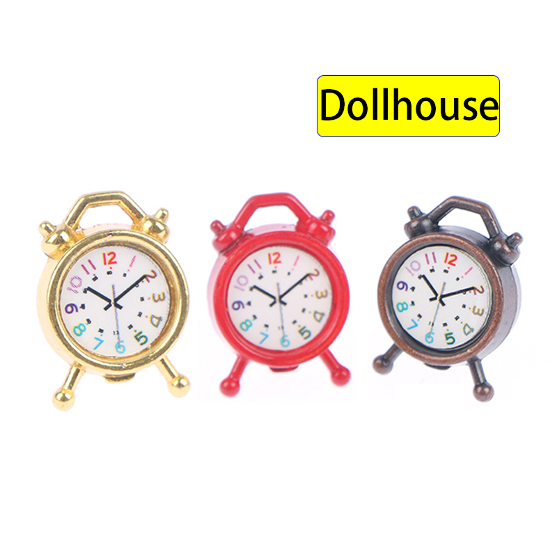 1PC 1:12 Scale Alarm Clock Dol – Sustainable Living Products Bewertung und Preis