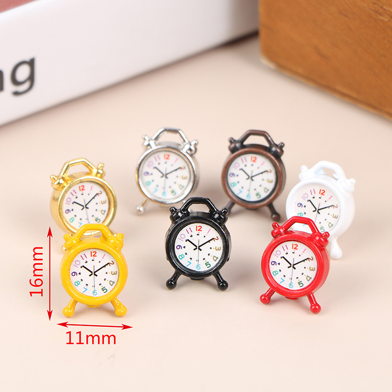 1PC 1:12 Scale Alarm Clock Dol – Sustainable Living Products Bewertung und Preis