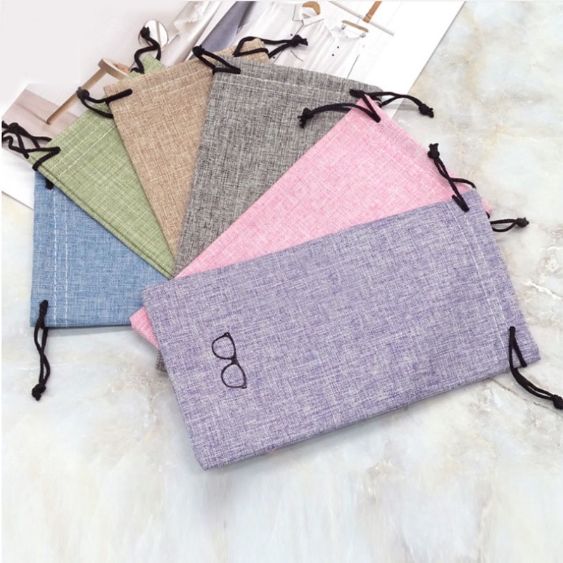 1Pcs Soft Cloth Glasses Bag Dr – Linen Bag Bulk Bewertung und Preis