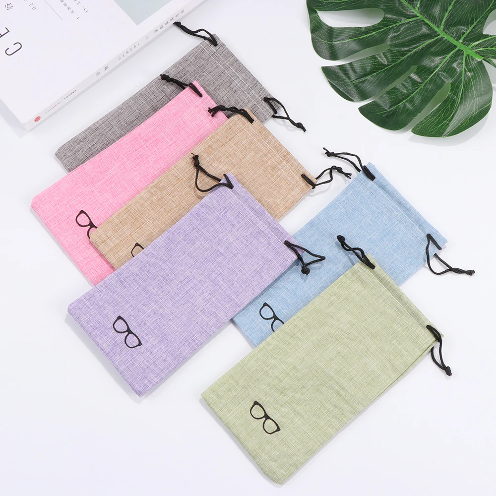 1Pcs Soft Cloth Glasses Bag Dr – Linen Bag Bulk Bewertung und Preis