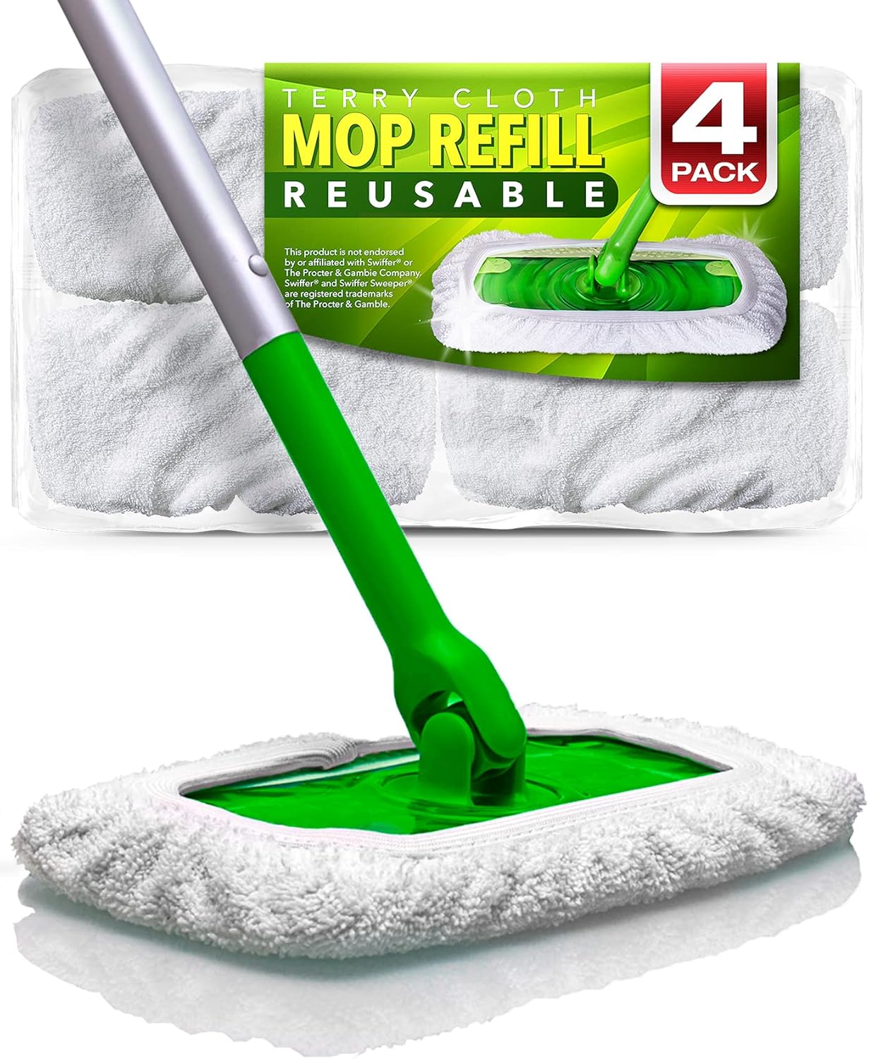 Reusable Cotton Mop Pads for S – Cloth Pad Reusable Bewertung und Preis