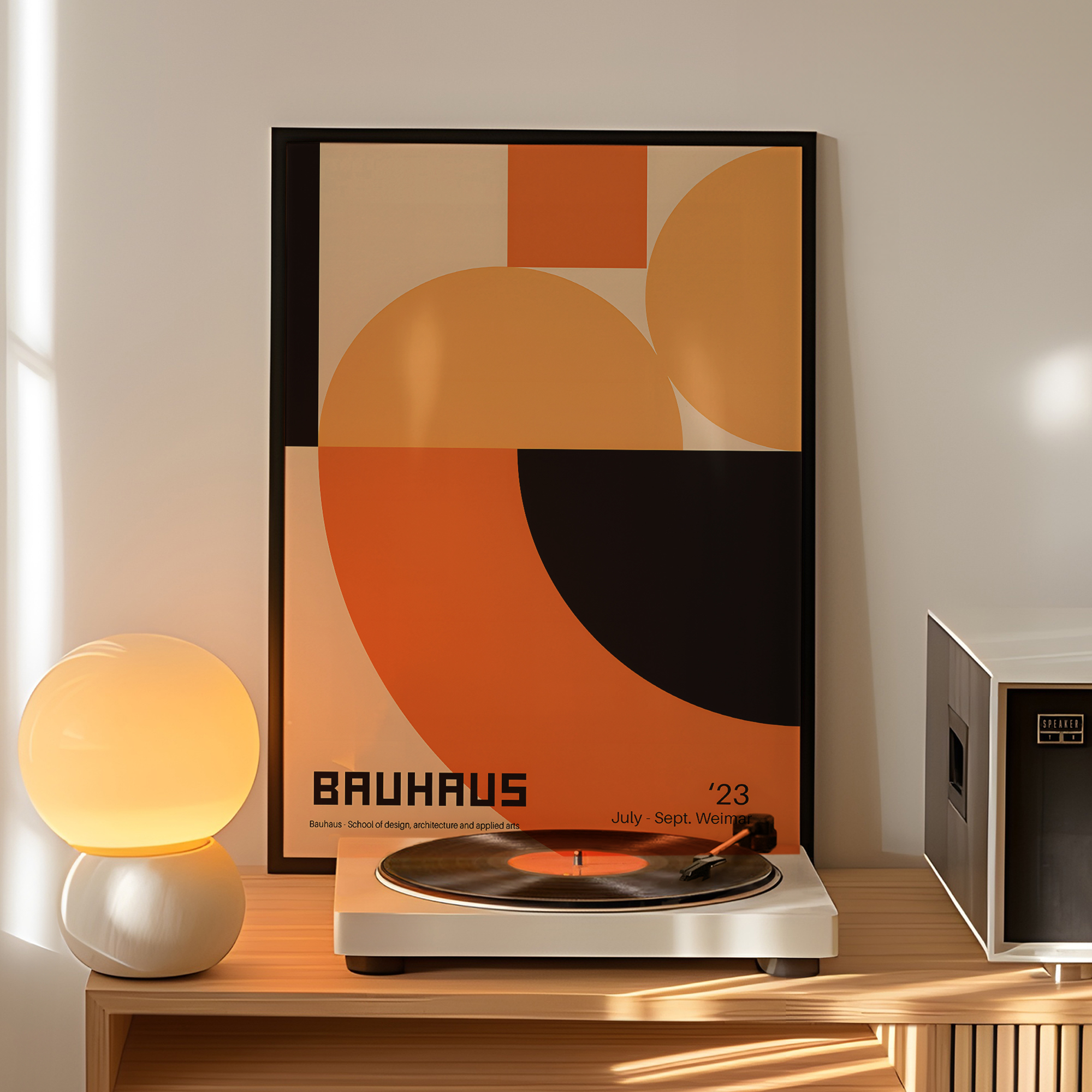 Modern Geometry Bauhaus School – Sustainable Living Products Bewertung und Preis