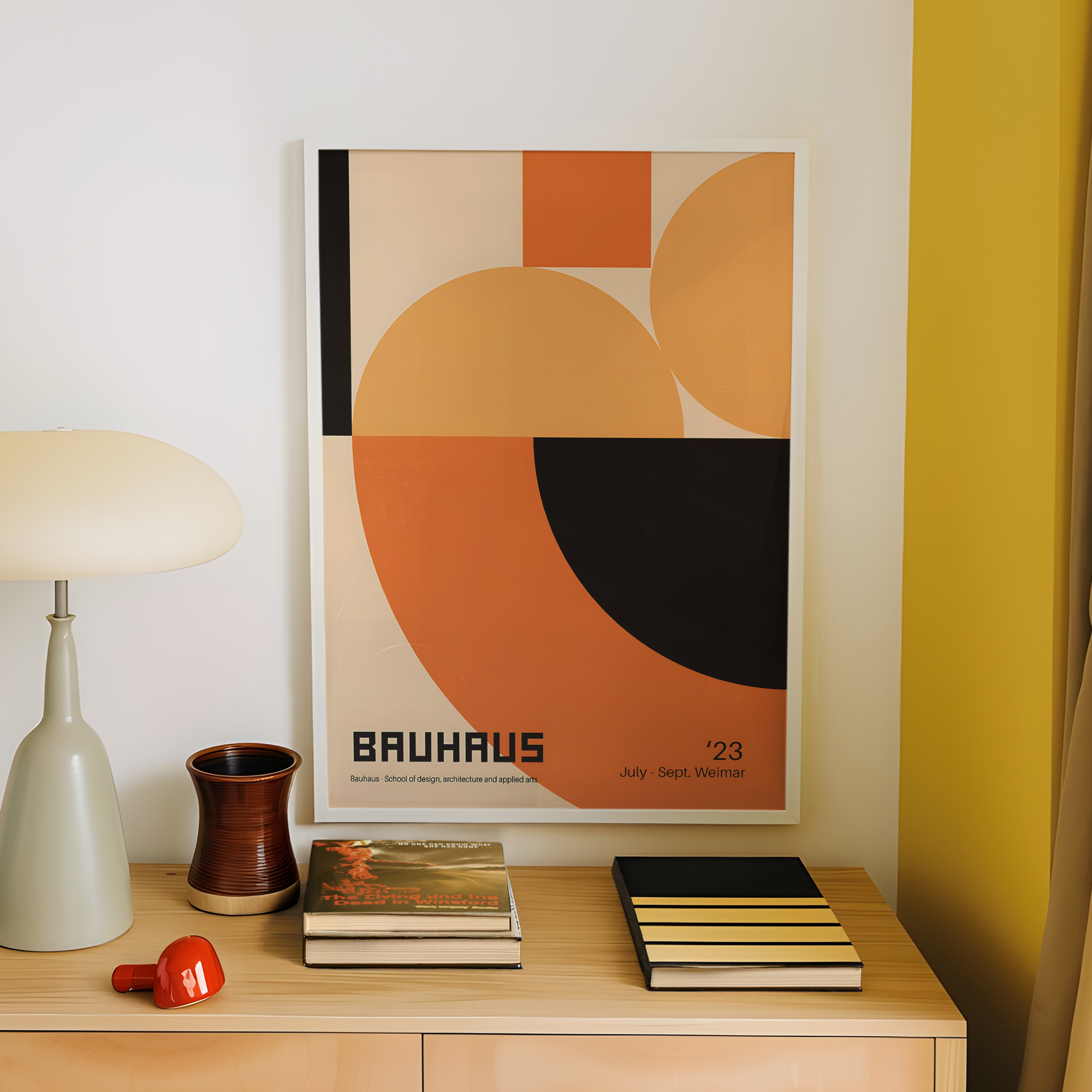 Modern Geometry Bauhaus School – Sustainable Living Products Bewertung und Preis