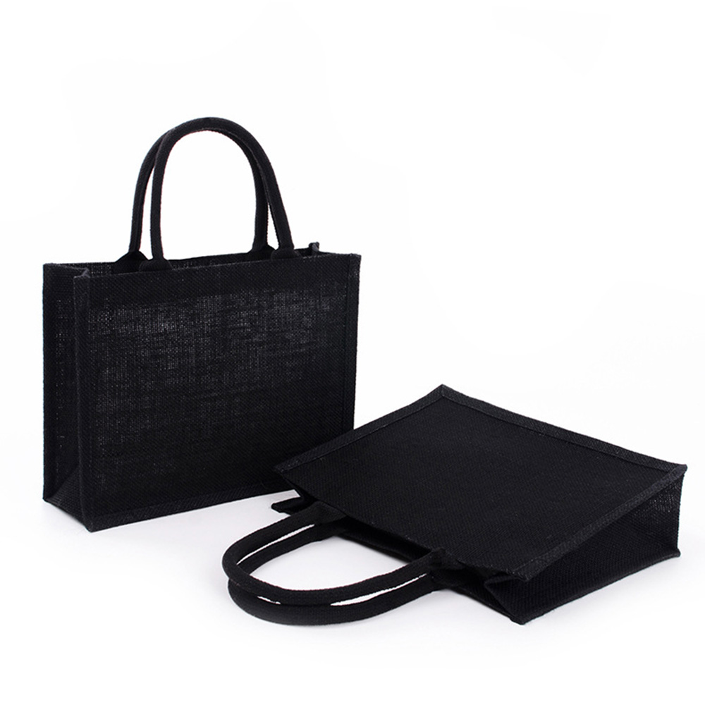 Vintage Linen Black Tote Bag f – Linen Bag Bulk Bewertung und Preis