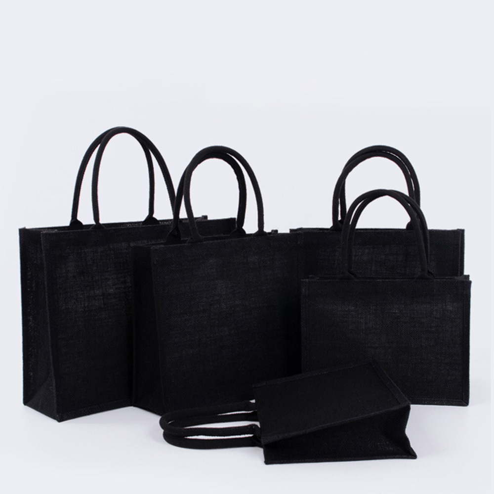 Vintage Linen Black Tote Bag f – Linen Bag Bulk Bewertung und Preis