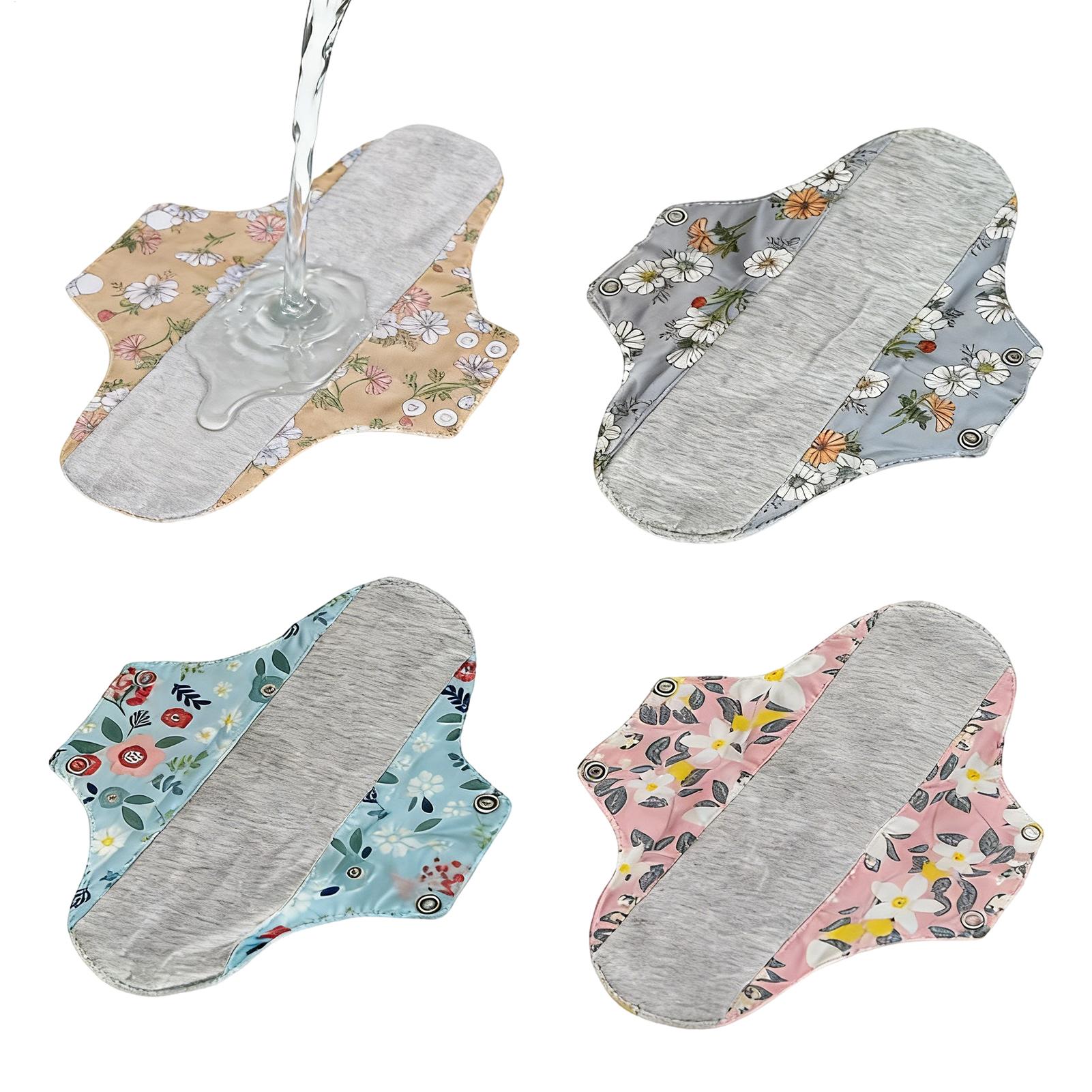 Sanitary Pads 4pcs Reusable Le – Cloth Pad Reusable Bewertung und Preis